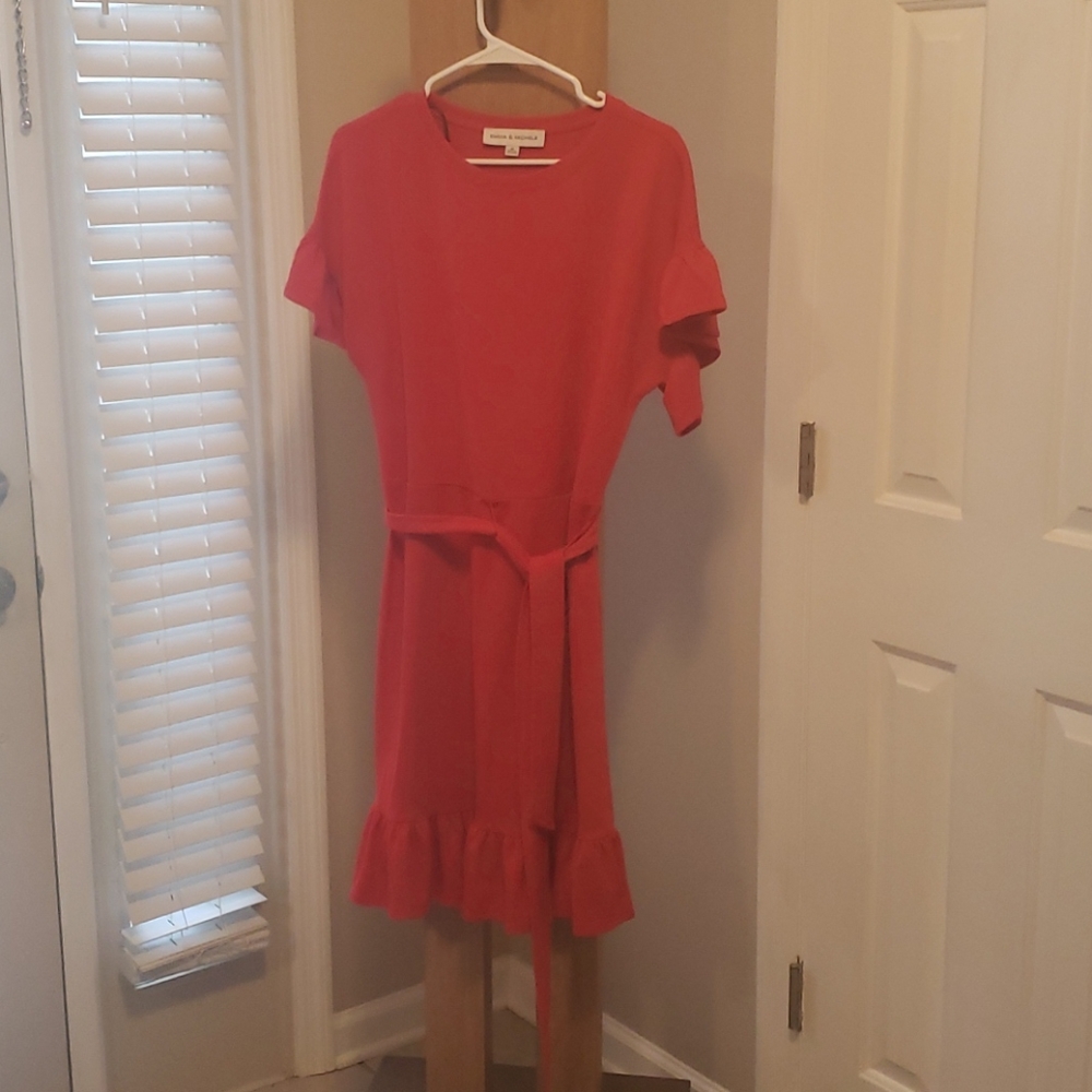 Red dress